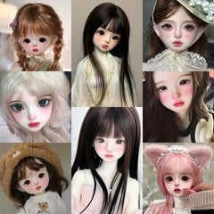 Anime Inspired Doll 11 02 BJD OB11 Collectible Articulated Ideal Gift