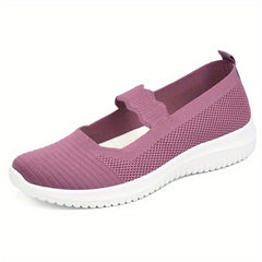 Women's Mesh Slip On Sneakers Low Non-slip Shoes