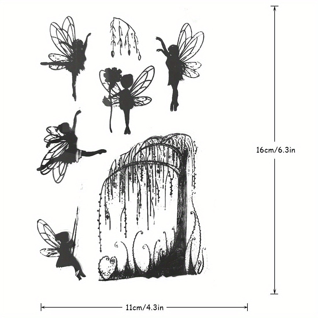 Elf Seal Clear Stamps for DIY Crafts
