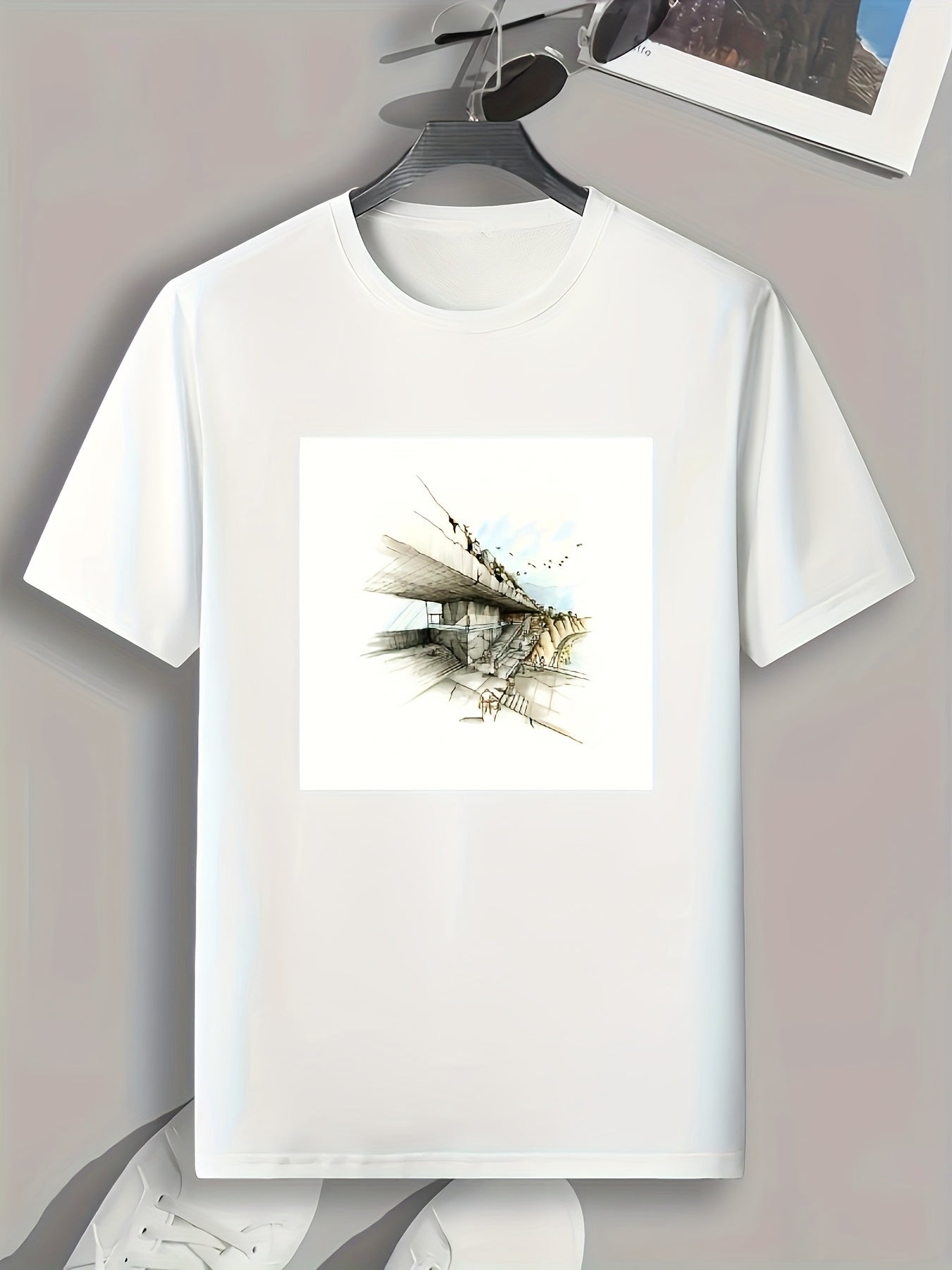 Graphic T shirt Casual Comfy Tees For Summer Mens Clothing