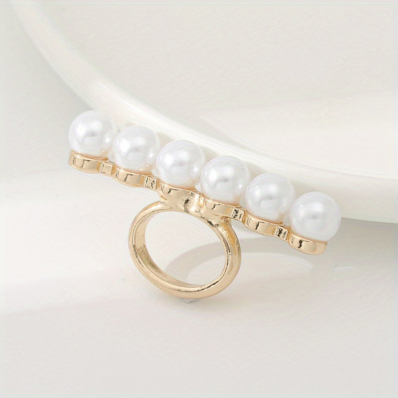 Faux Pearl Scarf Shawl Buckle Clip T shirt Tie Clips