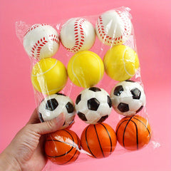 12pcs Mini Sports Balls for Kids Parties & Decorations