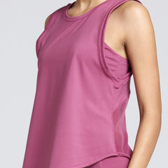 Activewear Sleeveless Yoga Knot Back Tank Top