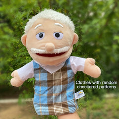 Family Hand Puppets Plush Soft Hand Puppets Ethnic Puppets Story Toys