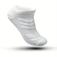 4 Pairs Cushioned Compression Socks for Running Cycling
