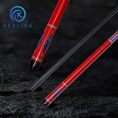 High Carbon Fiber Billiard Cue Stick 58in Length Hardness H