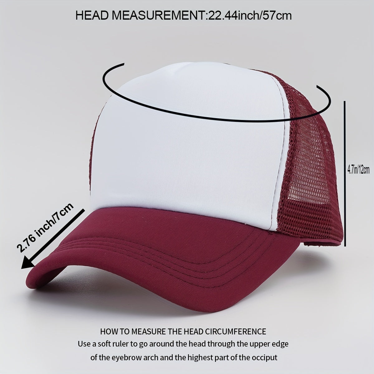 Mesh Breathable Trucker Hats Couple Baseball Cap Sunscreen Candy Sports Hat