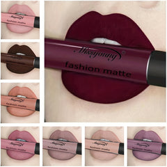 Matte Waterproof Liquid Lipstick Moisturizer Velvet Lipstick