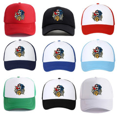 Sunshade Breathable Baseball Cap With Embroidery