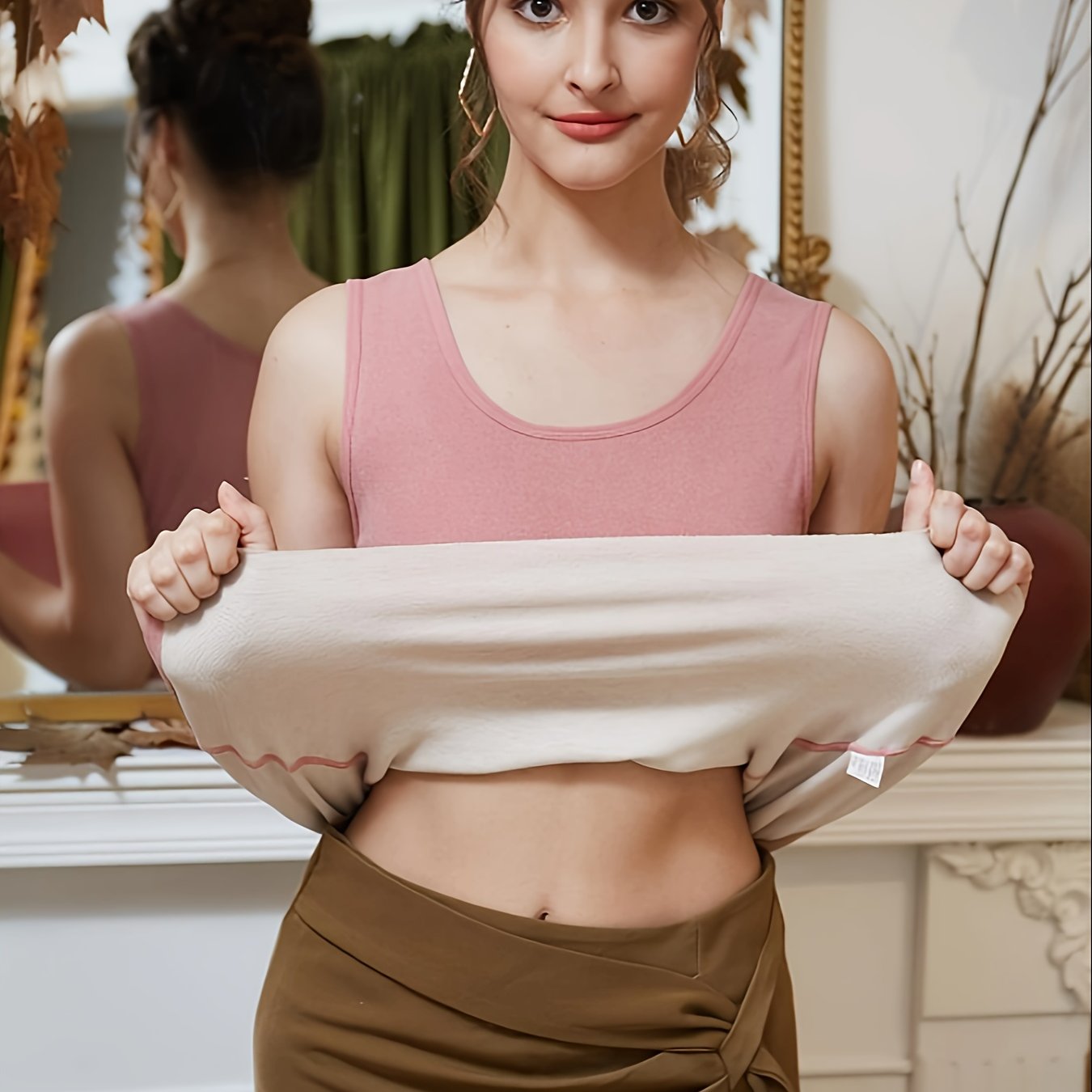 Soft Thermal Crew Neck Top Women's Lingerie
