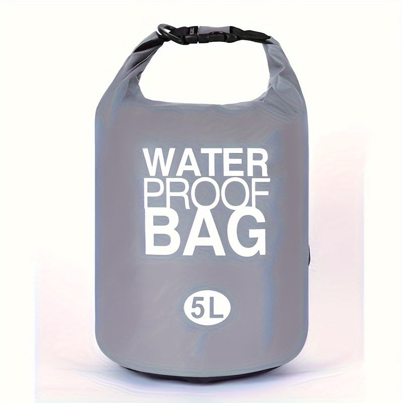 Roll Top Waterproof Bag Beach Shoulder Bucket Bag
