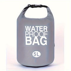 Roll Top Waterproof Bag Beach Shoulder Bucket Bag