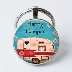 Vintage Boys And Girls Keychain Necklace Car Bag Wallet Charm Accessories