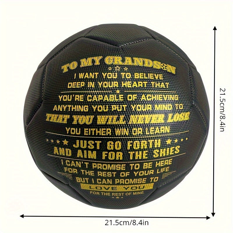 Special Soccer Ball for Grandchildren, Christmas Gift