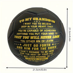 Special Soccer Ball for Grandchildren, Christmas Gift