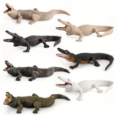 Soft Glue Crocodile Model Realistic Props Toy