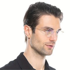 Titanium Stainless Steel Rimless Reading Glasses