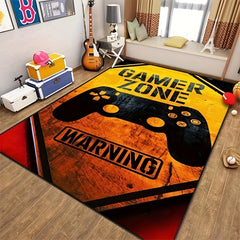 Gamepad Bedroom Rug Living Room Carpet for Kids Boys Teens