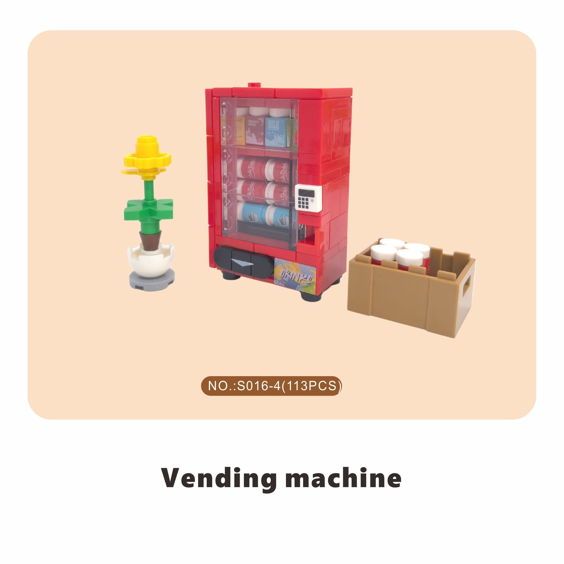 Supermarket Toys Building Blocks Christmas Gift Play House Toys