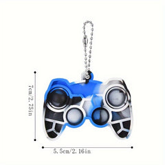 3pcs Mini Pop Fidget Keychain Party Favors Random