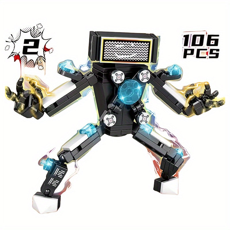 Toilet Man Monitor Building Blocks Audio Man Speaker Man Camera Man Toys
