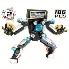 Toilet Man Monitor Building Blocks Audio Man Speaker Man Camera Man Toys