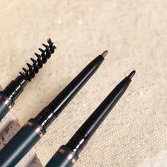 Waterproof Sweat Proof Round Head Eyebrow Pencil 4 Colors