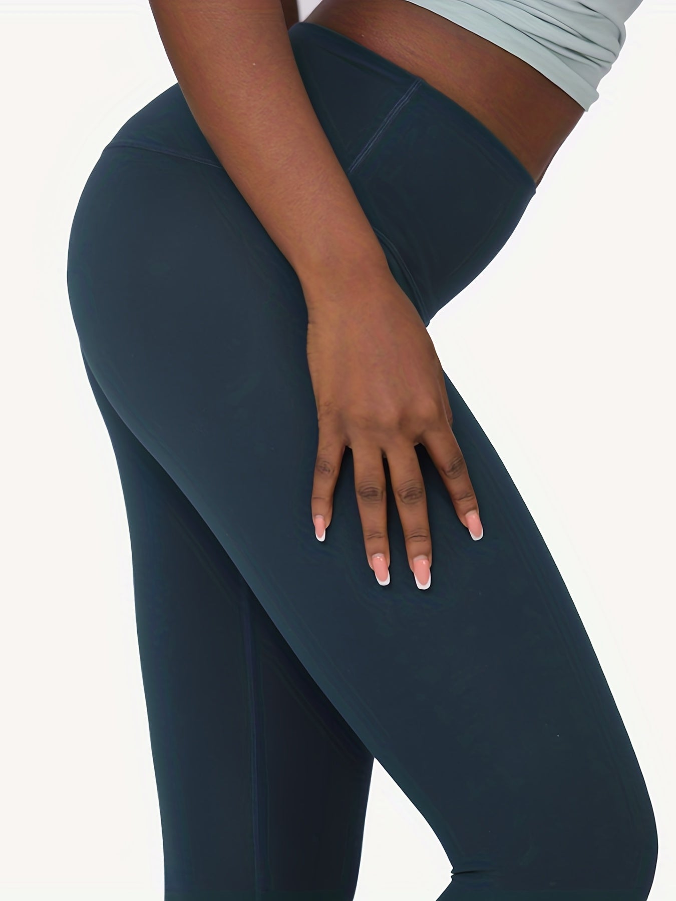 High Waist Yoga Leggings Slim Fit Butt Lifting Sports Tights Women's Activewear