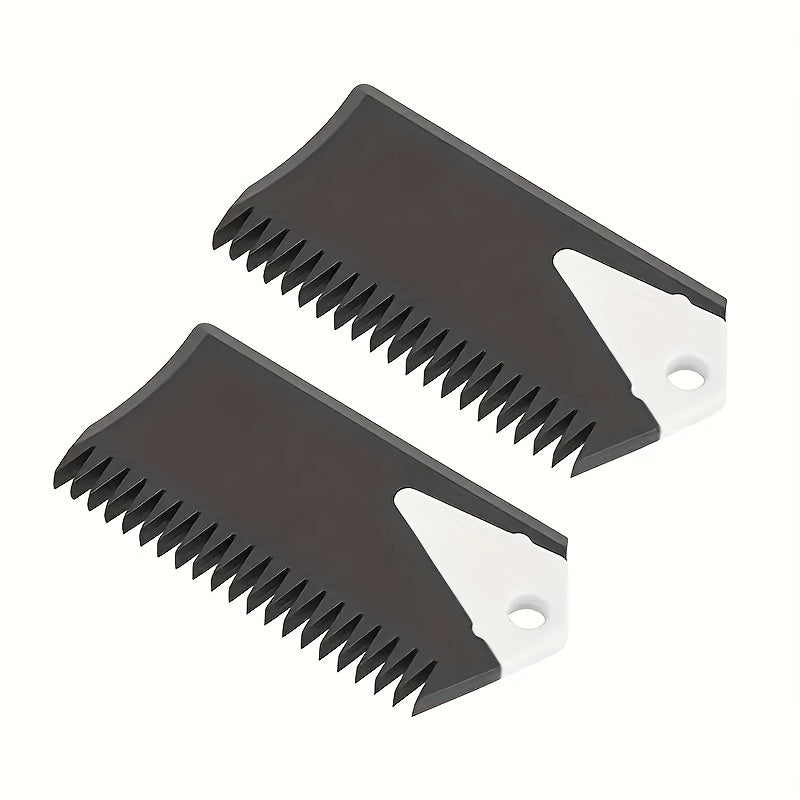 2pcs Surfboard Wax Comb PVC Bodyboard Remover and Cleaner