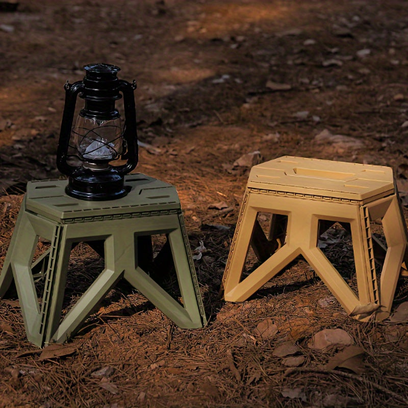 Thickened Plastic Portable Folding Stool for Outdoor Camping Fishing