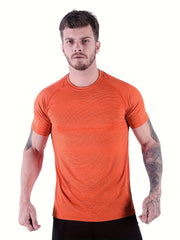 Men's High Stretch Sports Tee Shirt for Summer
