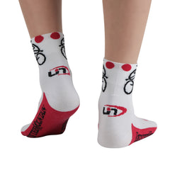 3 Pairs Diabetic Cycling Socks Breathable Knit Fabric