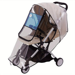 Universal Stroller Rain Cover Baby Weather Shield - Windproof Waterproof