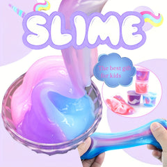 Mermaid & Galaxy Slime Kit Party Favors Bulk