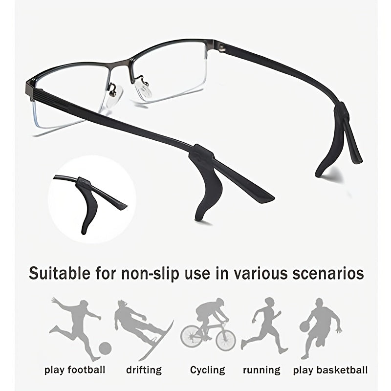 10 Pairs Non-slip Glasses Ear Clips