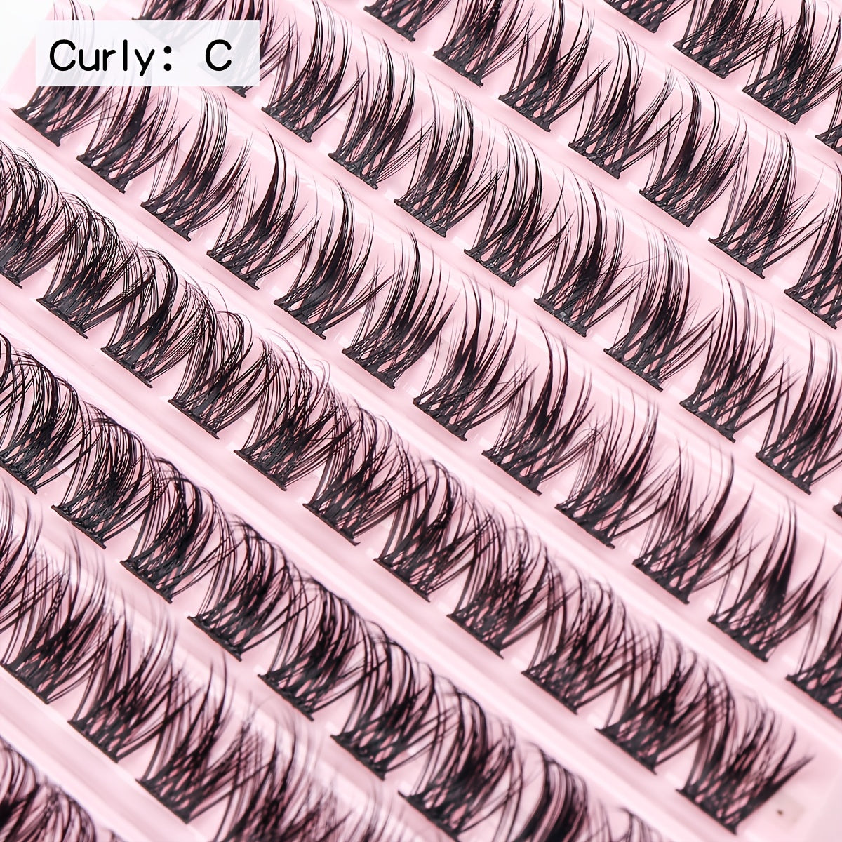 120pcs Cluster Lashes 10-16MM Individual Lashes Extensions