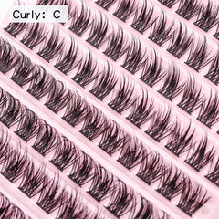 120pcs Cluster Lashes 10-16MM Individual Lashes Extensions