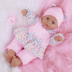 16" Reborn Baby Doll Soft Body Mixed Polyester Fiber Boys Girls Birthday