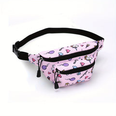 Kids Fanny Pack Unicorn Bag for Little Girls School Travel Bag