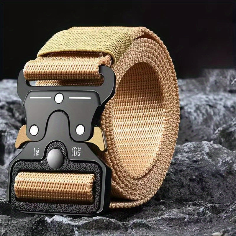 Tactical Belt Men's Outdoor Protection Military Training Belt