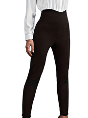 High Waist Slim Fit Pants for Office