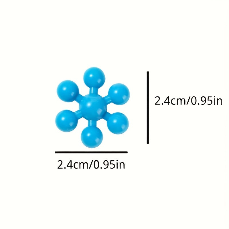 Plum Blossom Building Blocks 3D Snowflakes Puzzle Blocks