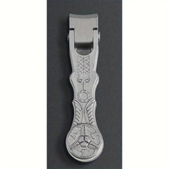 Splash Proof Nail Clippers Sharp Curved Blade Stainless Steel Cutter Trimmer