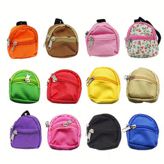 Mini Backpack Doll Bag For 1 6 Dolls School Accessory And Doll House Decoration