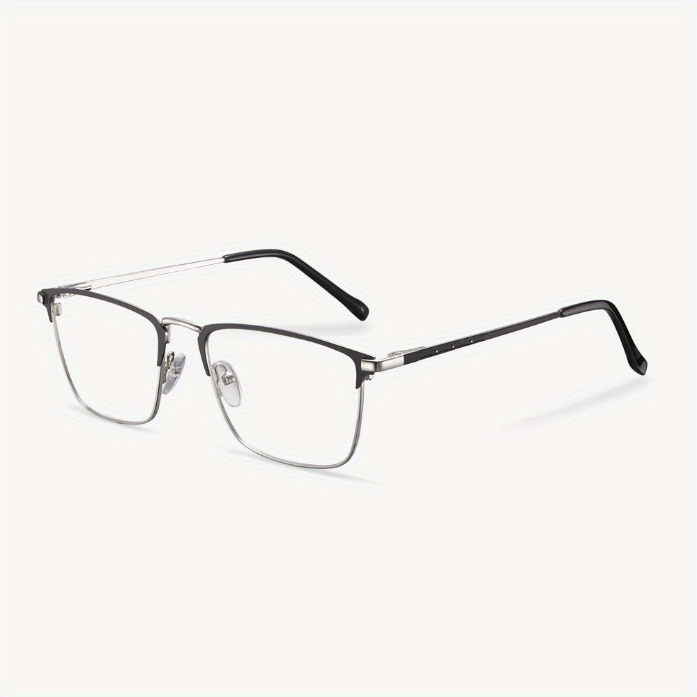 Men's Light Blocking Glasses Unisex Square Frame Computer Eye Protection