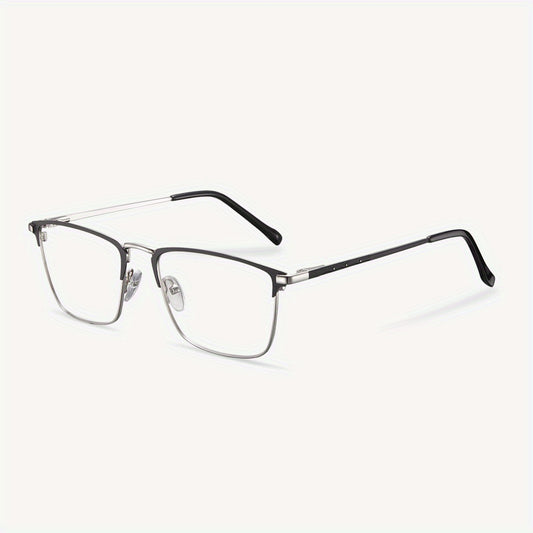 Men's Light Blocking Glasses Unisex Square Frame Computer Eye Protection