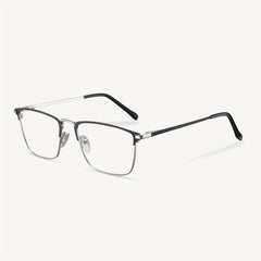 Men's Light Blocking Glasses Unisex Square Frame Computer Eye Protection