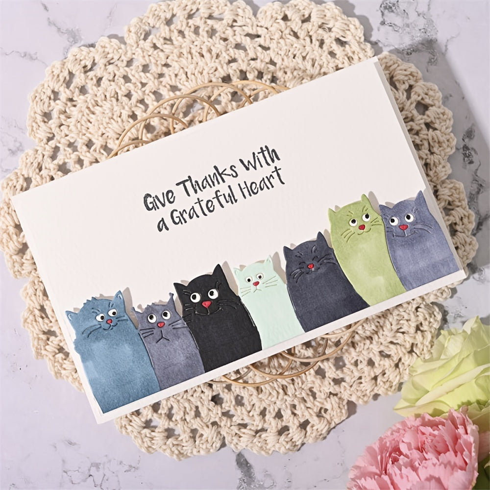 Cats Metal Cutting Dies for DIY Cards & Scrapbooks