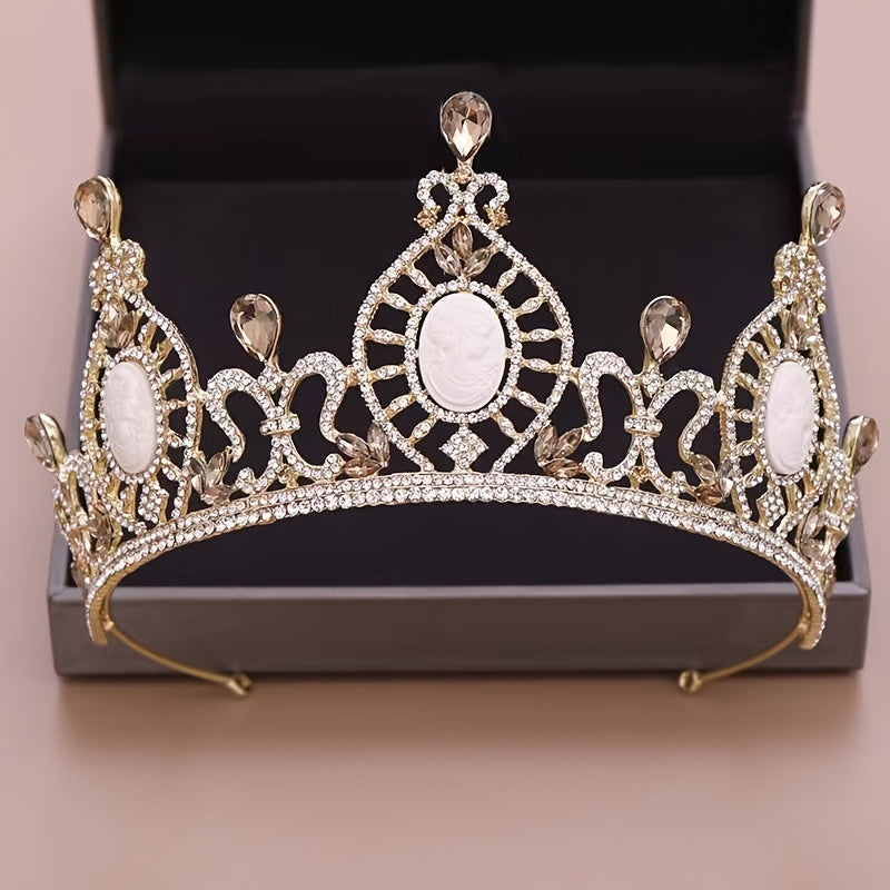 Rhinestone Crown Bridal Wedding Hairband Headband Tiara