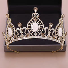 Rhinestone Crown Bridal Wedding Hairband Headband Tiara